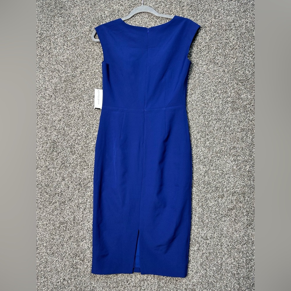 NWT ALEXIA ADMOR Corset Midi Sheath Dress Size 4 - Picture 6 of 7